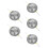 5Pièces Tweeter Titane Multi Installation Stable Son 6