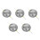 5Pièces Tweeter Titane Multi Installation Stable Son 7