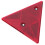 5Pièces Triangles De Auto Plastique Rouge Haute Visibilité 3