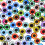 100Pièces Perles Plates En Verre Multicolores Pour Poupées 7