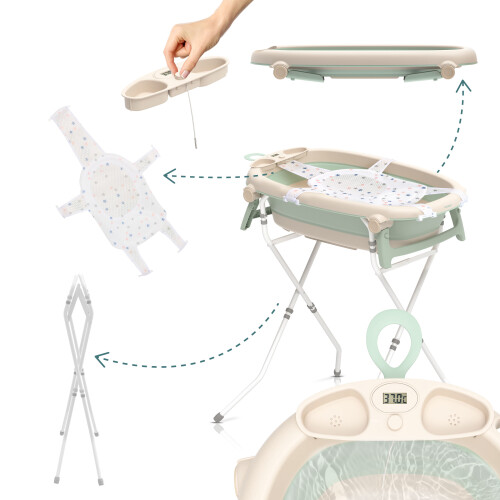 LUCY STAND FOLDABLE BABY BATH WITH FRAME 2