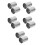 10Pièces Accessoires Inox Fermeture Rampe Escalier Usage Maison 5