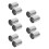 10Pièces Accessoires Inox Fermeture Rampe Escalier Usage Maison 9
