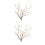 2Pièces Branches Sculptées Café Fil De Fer Pour Maison 10