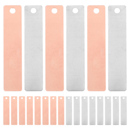 2Ensembles Cuivre Zinc Électrode Colorées Usage 2