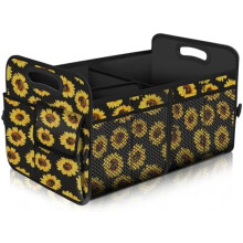 Organizador de porta-malas para carro com grande capacidade de 72L, à prova d'água, dobrável e com 11 bolsos. Ideal para carros, SUVs, jipes e