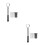 2Ensembles En Graphite Durables Pour Fusion Métaux Kit 5