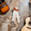 Ukulélé Guitare Réglable Tissu Peluche Chien Mignon 5