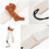 Ukulélé Guitare Réglable Tissu Peluche Chien Mignon 7