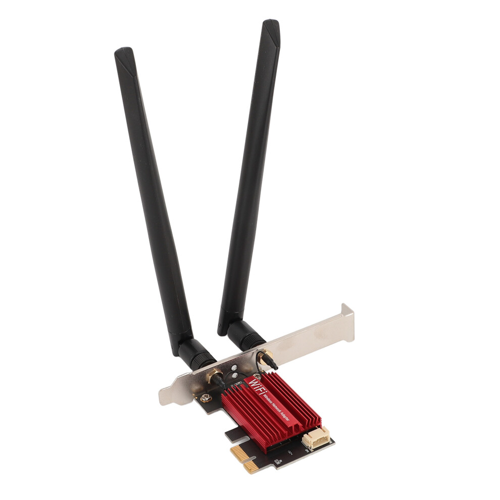 5400Mbps Dual Antenna Pcie Wifi Card 6Ghz/5Ghz/2.4Ghz 3221385723682