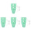 4Ensembles Bouts Silicone Antidérapants Bouteilles Couleurs Assorties 4