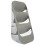 Silverkorg tre nivåer modern grå 33,4x16,1x13,0 cm 1