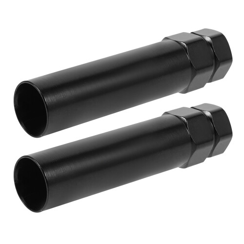 4Pièces Douilles Ecrous Impact En Acier Noir - Jeu Compact Multi-Usage 2