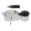 2Pcs Aluminum Alloy Level Tool Silver for Woodworking Construction Use 2