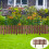 Modern plastic landscape edging fence 50 ft 1