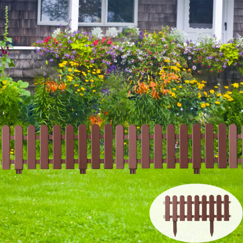 Modern plastic landscape edging fence 50 ft