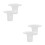4Pièces Protection Supérieure Distributeur Eau PP Polyvalent 4