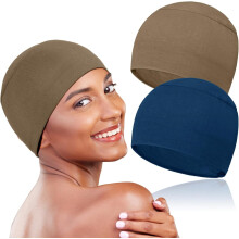 2 Pcs Soft Chemo Headwear for Women, Lightweight Hair Cap for Sleep Chemo Caps Sleeping Cap for Hair Loss