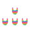 4St Multikleuren Nepbaard Met , En Cosplay 5