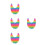 4St Multikleuren Nepbaard Met , En Cosplay 10