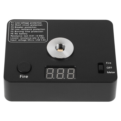 4St Multifunctionele Elektrische Tester Zwarte Ohm Meter Kabeltester 1