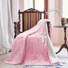 Heated Blanket Electric Blanket Throw 50”X60”-Heating Throw with 5 Heat Settings-3 Hours Auto Off,ETL Certified,Machine Washable (Pink)