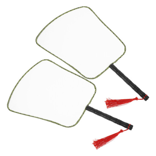6Pièces En De Soie Manche Bois Pour Activités DIY 1