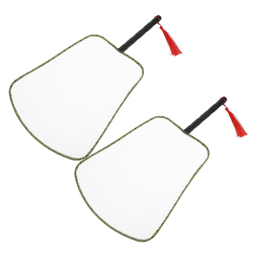6Pièces En De Soie Manche Bois Pour Activités DIY 2