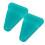 10Pcs Durable Silicone fork Base Green for Music Yoga 2