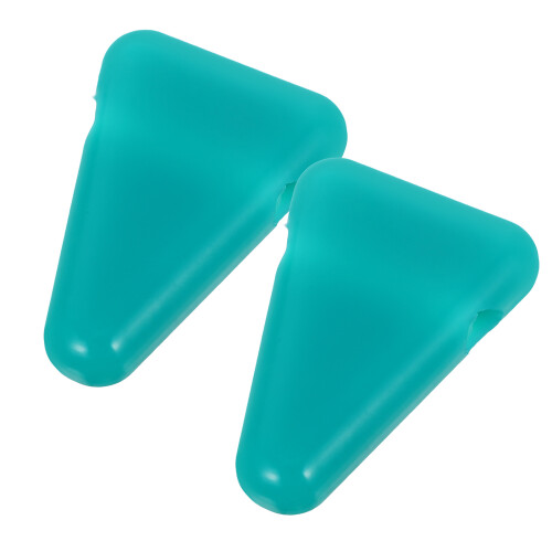 10Pcs Durable Silicone fork Base Green for Music Yoga 1