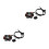 2Pièces Plaque Stator Scooter Multi Couleur Haute Performance 7