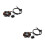 2Pièces Plaque Stator Scooter Multi Couleur Haute Performance 9