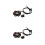 2Pièces Plaque Stator Scooter Multi Couleur Haute Performance 10