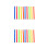 20Pièces Bâtons De Relais ABS Antidérapants Couleurs Variées Course 4
