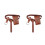 2Sets PU Brown Medieval Sword Belt Adjustable for Renaissance Cosplay 3