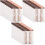 Pochoirs Sourcils Marron Papier Imperméables Pour 3