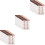 Pochoirs Sourcils Marron Papier Imperméables Pour 5