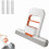 Mini foldable sponge mop self-squeezing 3 heads 1