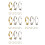 48Pcs Sturdy Copper Clip on Converter Non-Pierced Earring Accessories 5