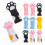 54Pièces Capuchons Chat En Silicone Assortis Pour Crayons De 3