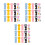 54Pièces Capuchons Chat En Silicone Assortis Pour Crayons De 4