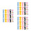 54Pièces Capuchons Chat En Silicone Assortis Pour Crayons De 5