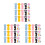 54Pièces Capuchons Chat En Silicone Assortis Pour Crayons De 9