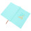 5Pièces Cahier Planificateur Vert PU Pour Travail École Usage 3