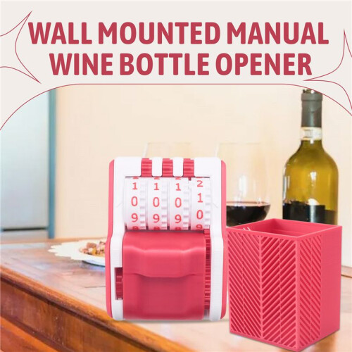Bottle Opener Counter Beer Opener Wall Mount Automatic Count Decapper Precise Number Counting Opening Recording Device 2
