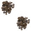 20Ensembles Boutons Pression Alliage Vintage Fleurs Pour Couture 6
