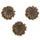 20Ensembles Boutons Pression Alliage Vintage Fleurs Pour Couture 9