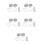 25Pcs Durable Transparent Glass Optical Lens Kit for Science Education 9