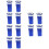 12Pcs Multi Plastic Shower and Kitchen Floor Drain Backflow Preventer 10