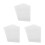 21Pc Self Adhesive Water Soluble Embroidery Sheets White for Crafting 10